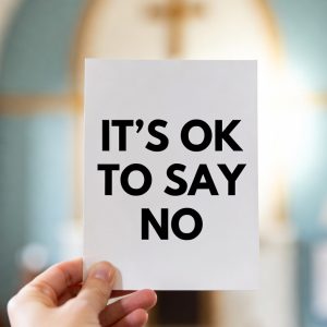 Letting Go and Saying No