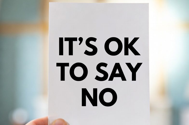 Letting Go and Saying No